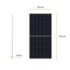 Panel słoneczny 4x435W i akumulator żelowy 2x220Ah z regulatorem MPPT 24V